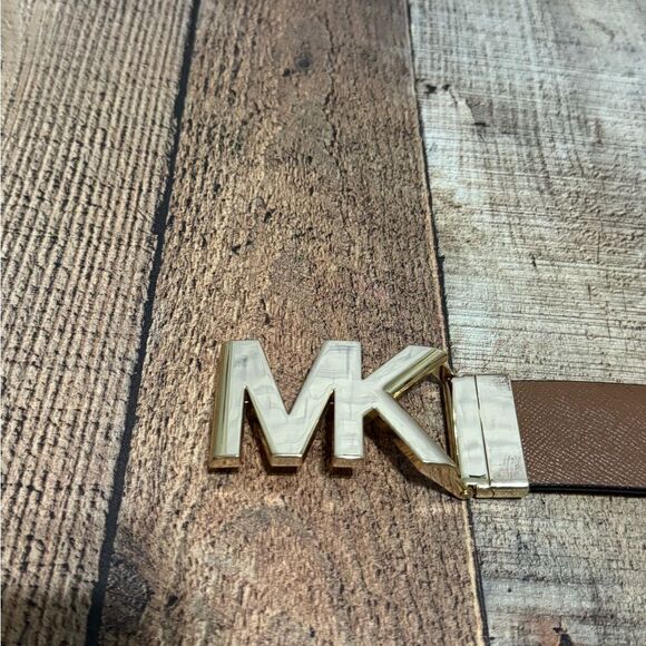 MICHAEL‎ KORS Women’s Twist Reversible Brown Pink Belt main image 13